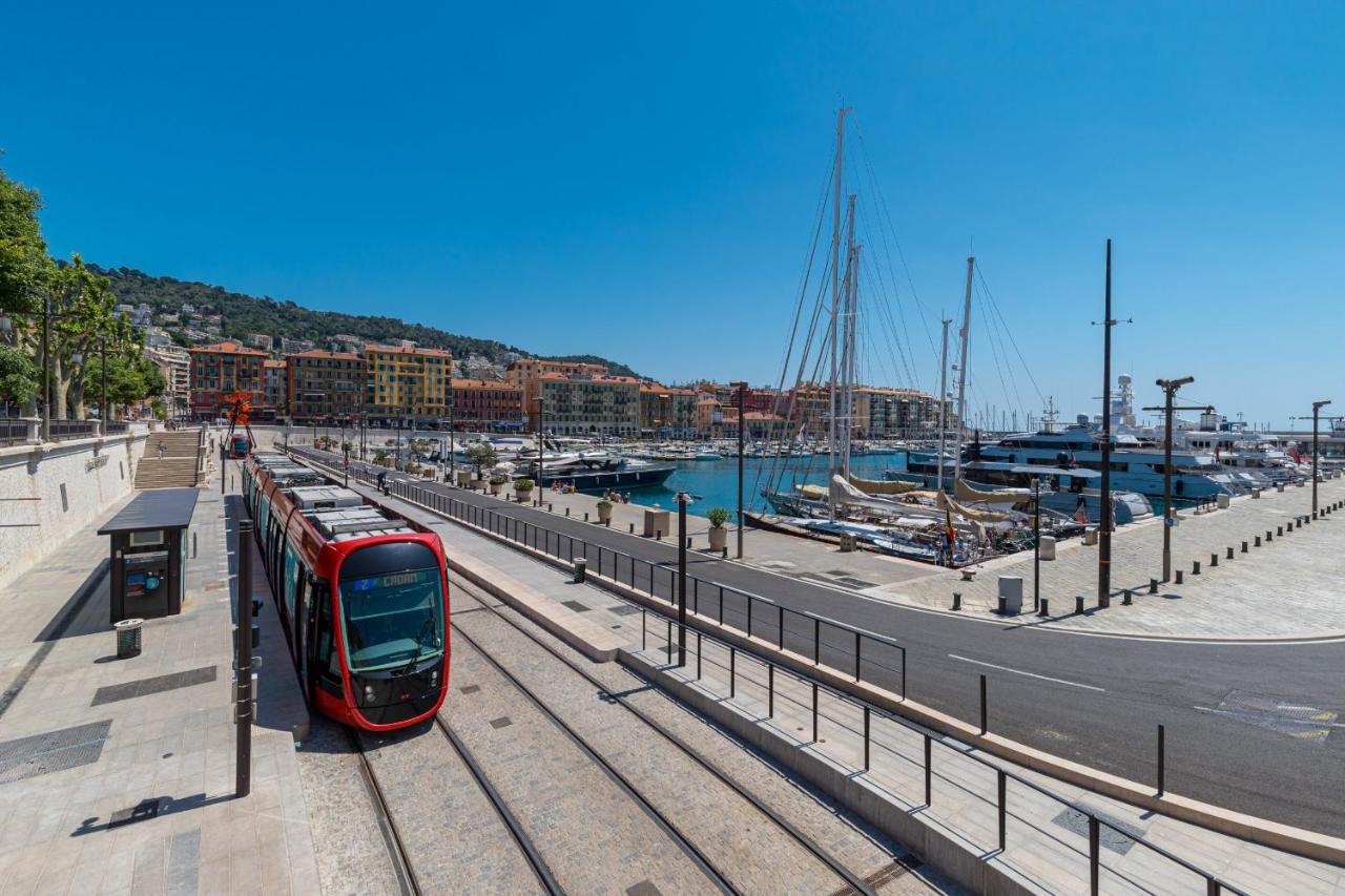 SMARTBNB - Magnifique 2 pièces - Quartier du Port - Dernier étage Niza Exterior foto