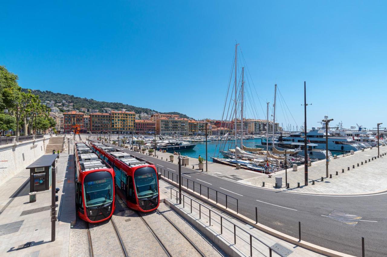 SMARTBNB - Magnifique 2 pièces - Quartier du Port - Dernier étage Niza Exterior foto